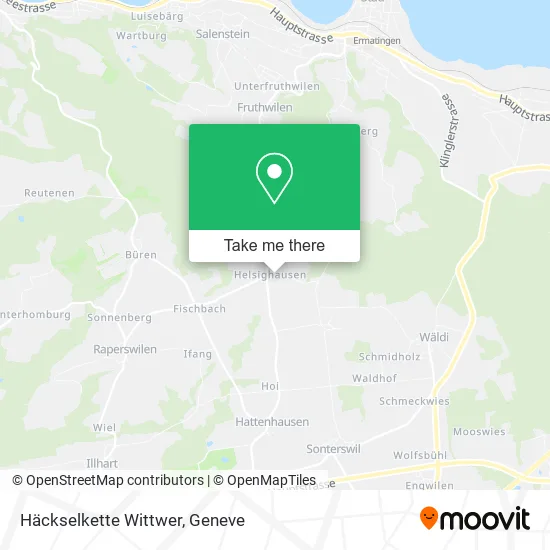 Häckselkette Wittwer map