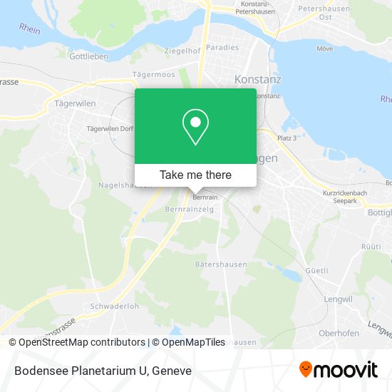 Bodensee Planetarium U map