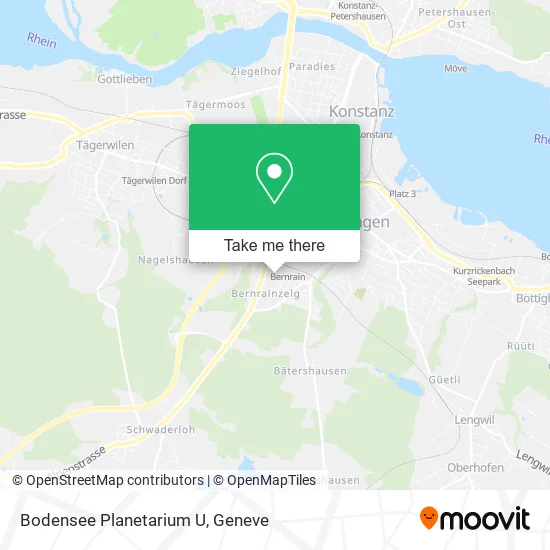 Bodensee Planetarium U map