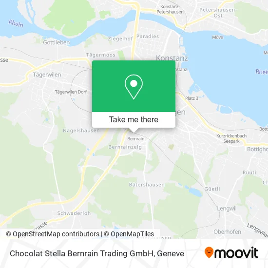 Chocolat Stella Bernrain Trading GmbH map