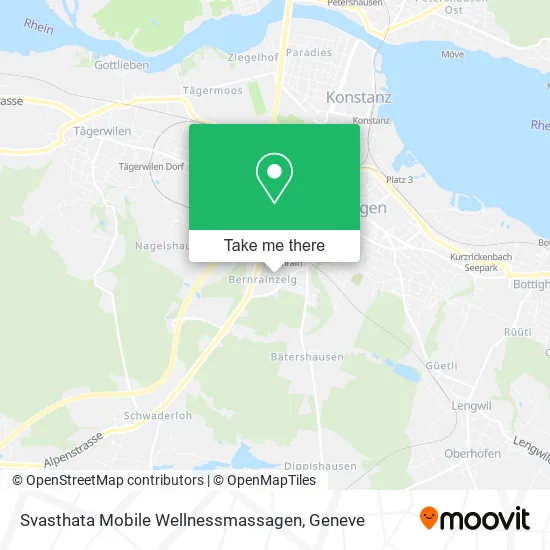 Svasthata Mobile Wellnessmassagen map