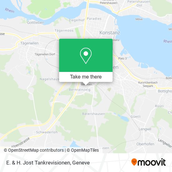 E. & H. Jost Tankrevisionen map