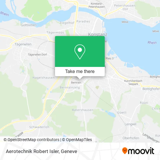 Aerotechnik Robert Isler map