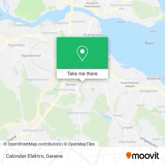 Calonder Elektro map