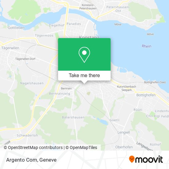 Argento Com map