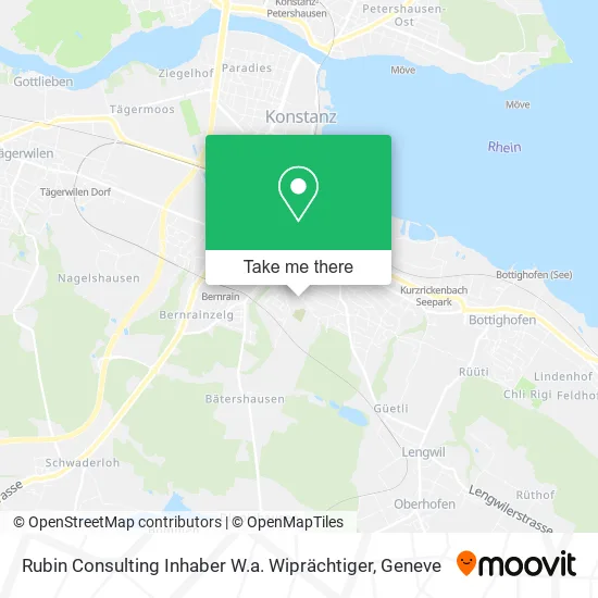 Rubin Consulting Inhaber W.a. Wiprächtiger map