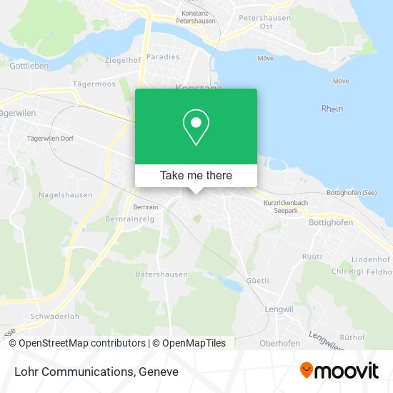 Lohr Communications map
