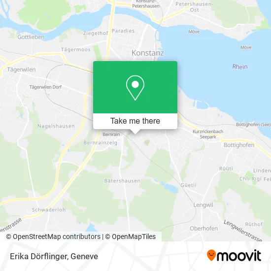 Erika Dörflinger map