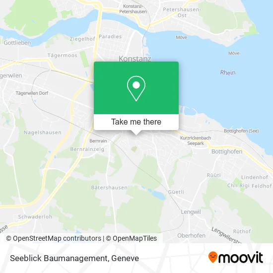 Seeblick Baumanagement map