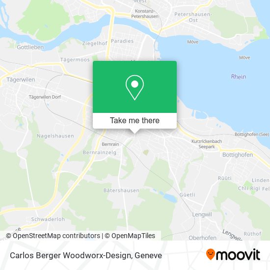 Carlos Berger Woodworx-Design map