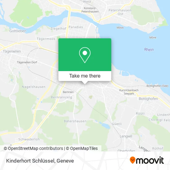 Kinderhort Schlüssel map