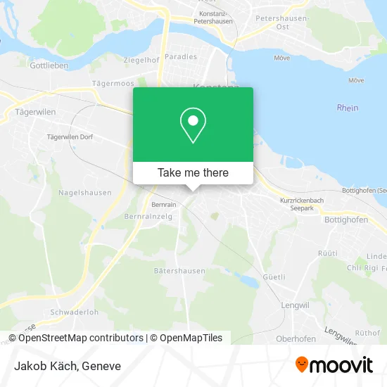 Jakob Käch map