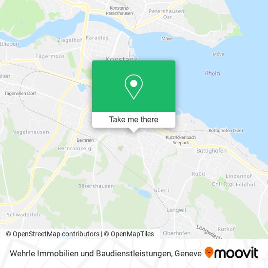 Wehrle Immobilien und Baudienstleistungen map