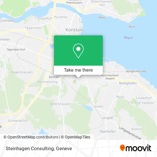 Steinhagen Consulting map