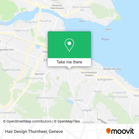 Hair Design Thurnheer map