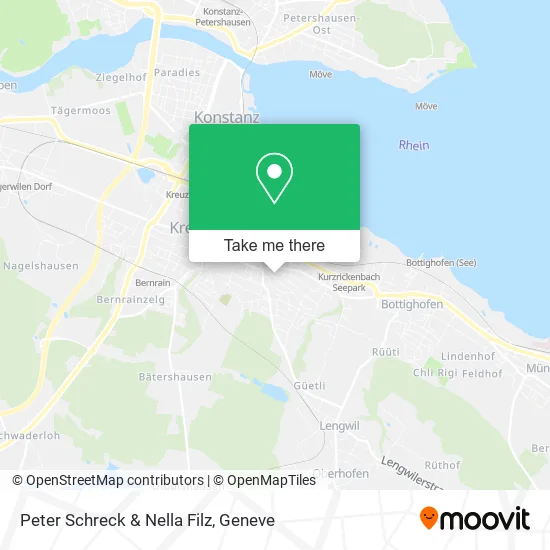 Peter Schreck & Nella Filz map