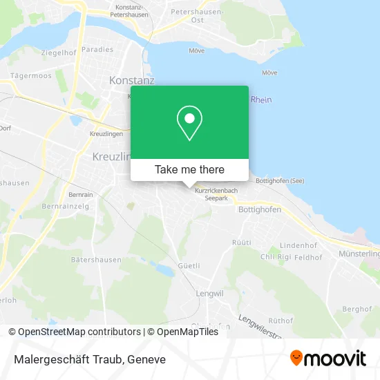 Malergeschäft Traub map