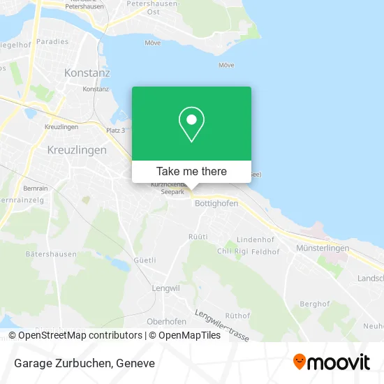 Garage Zurbuchen map