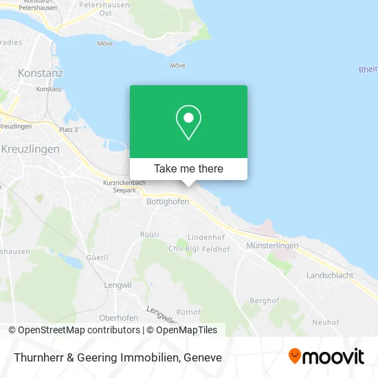 Thurnherr & Geering Immobilien map