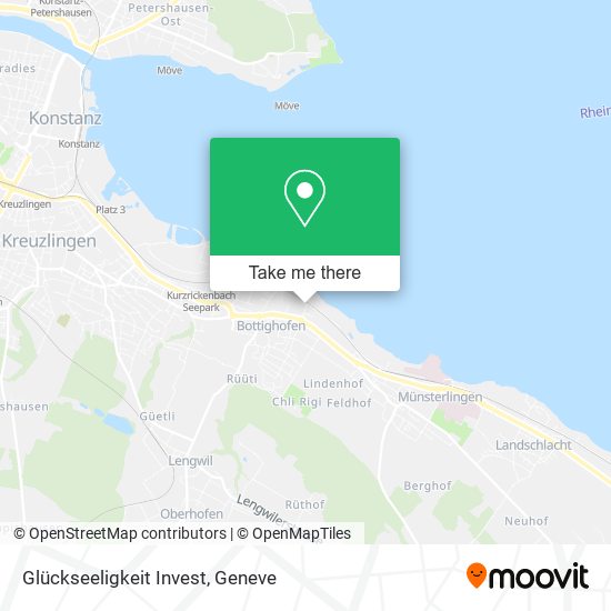 Glückseeligkeit Invest map