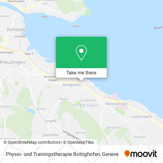 Physio- und Trainingstherapie Bottighofen map