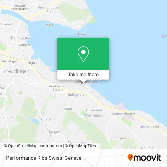 Performance Ribs Swiss map