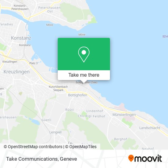Take Communications map