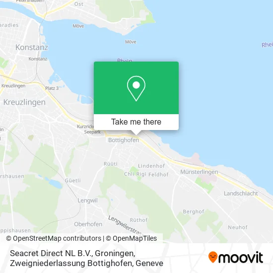 Seacret Direct NL B.V., Groningen, Zweigniederlassung Bottighofen map