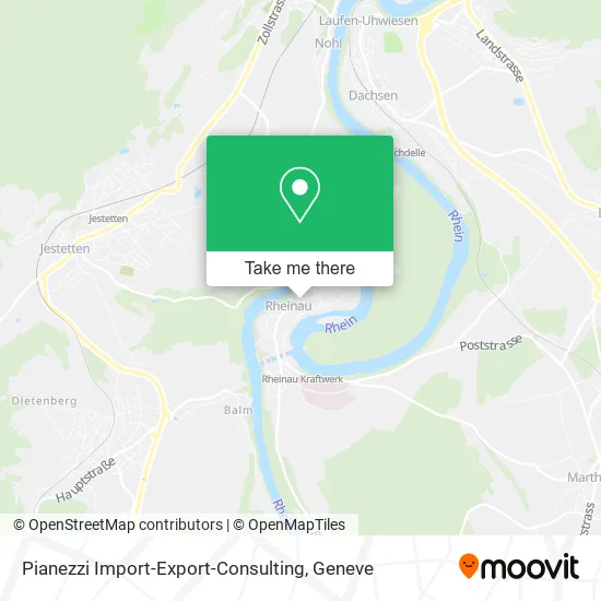 Pianezzi Import-Export-Consulting map