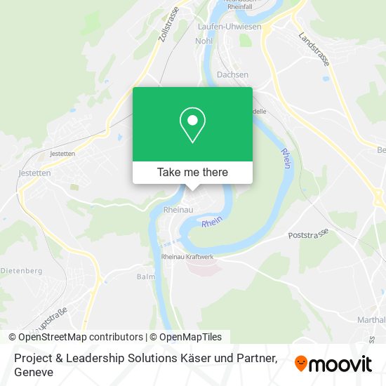 Project & Leadership Solutions Käser und Partner map
