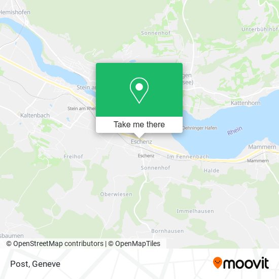 Post map
