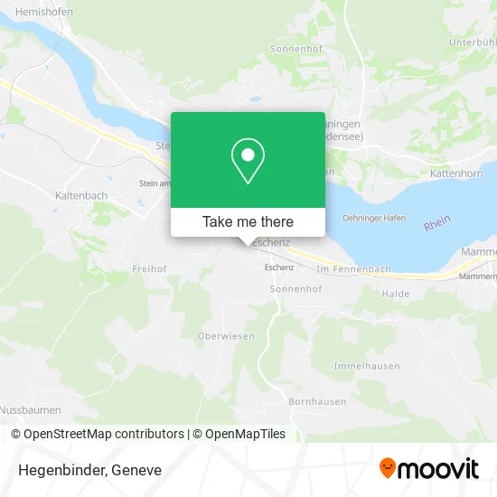 Hegenbinder map