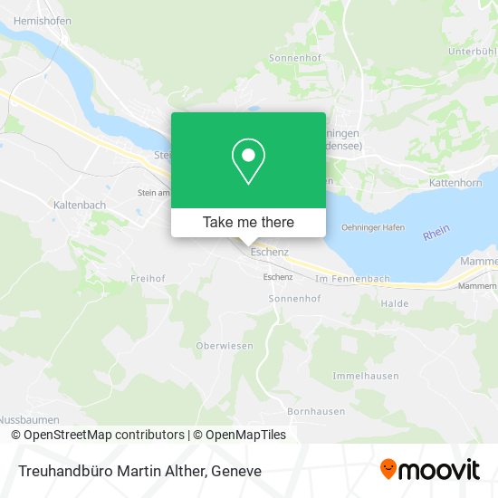 Treuhandbüro Martin Alther map