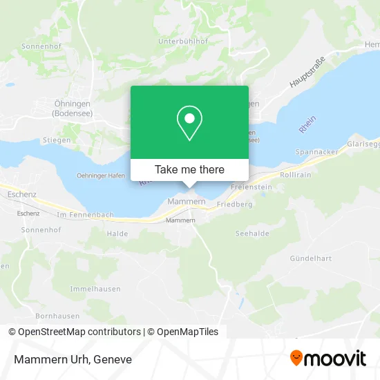 Mammern Urh map