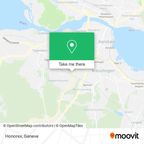 Honorex map