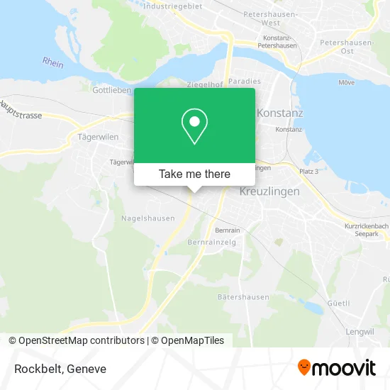 Rockbelt map