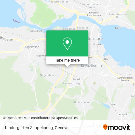 Kindergarten Zeppelinring map