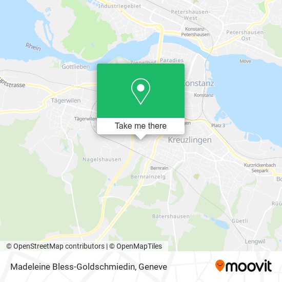 Madeleine Bless-Goldschmiedin map
