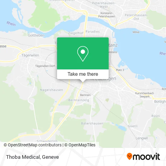 Thoba Medical map