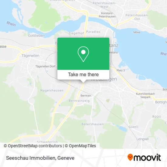 Seeschau Immobilien map