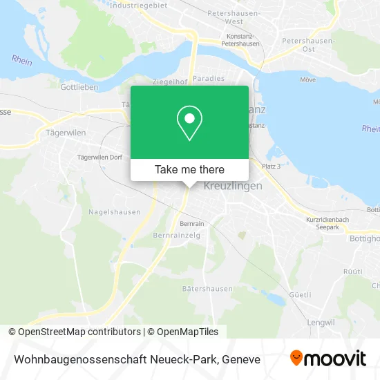 Wohnbaugenossenschaft Neueck-Park map