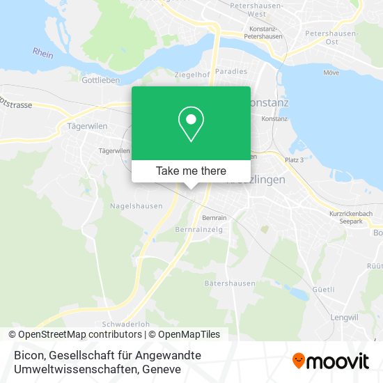 Bicon, Gesellschaft für Angewandte Umweltwissenschaften map