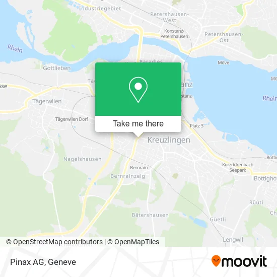 Pinax AG map