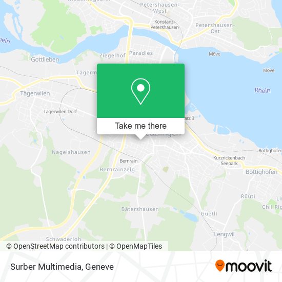 Surber Multimedia map