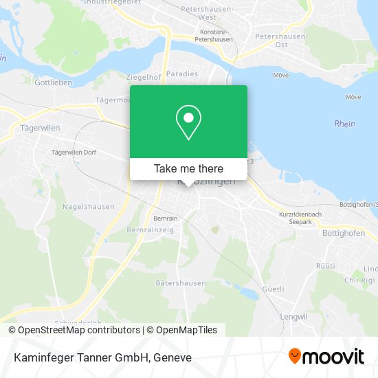Kaminfeger Tanner GmbH map