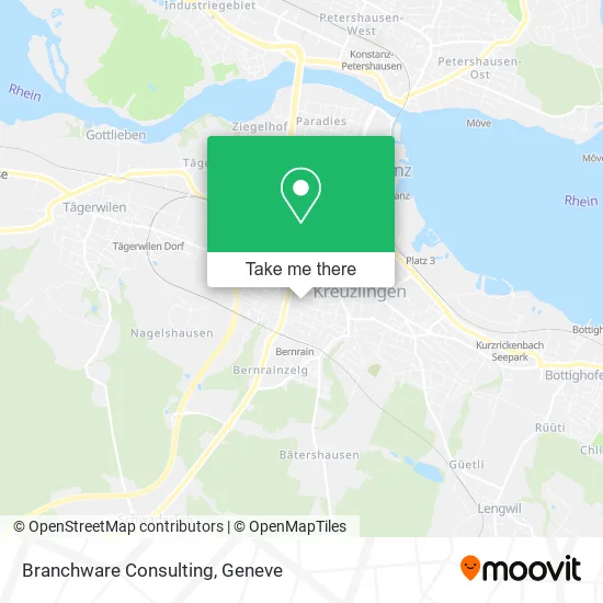 Branchware Consulting map