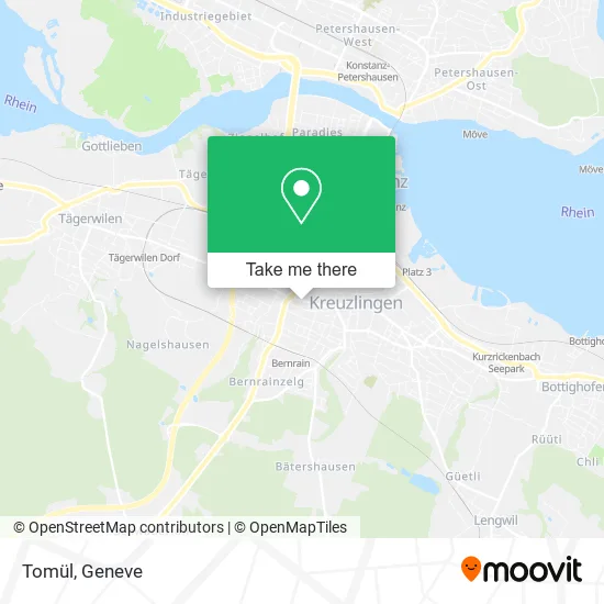 Tomül map