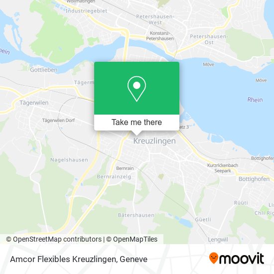 Amcor Flexibles Kreuzlingen map