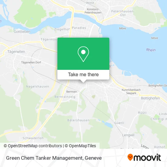 Green Chem Tanker Management map