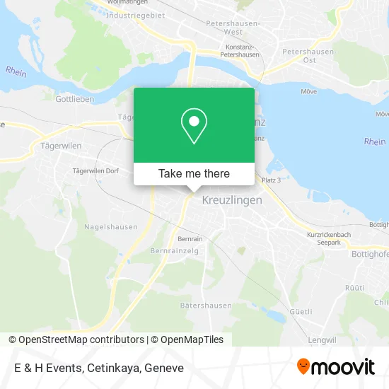 E & H Events, Cetinkaya map
